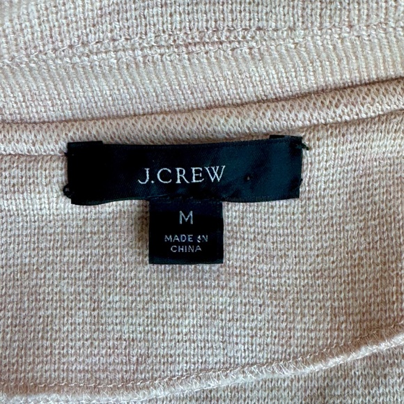 J. Crew Cecile Relaxed Sweater-Blazer in Soft Blush Size M - Picture 9 of 16